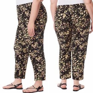 JESSICA SIMPSON Cameron Floral Pants Size XL